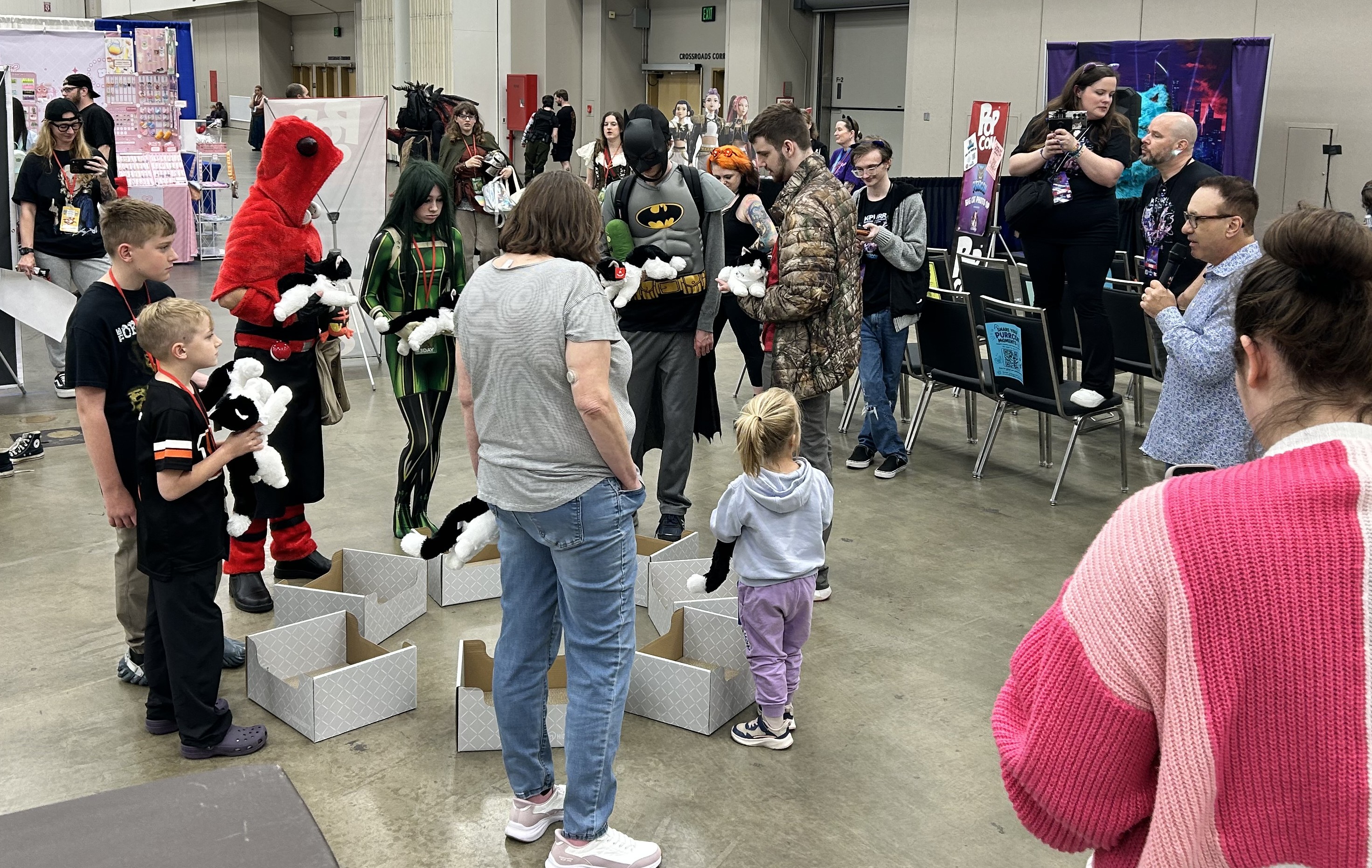 Musical Cat Boxes at PurrCon